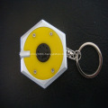 Promotional Led Hexagnal Flashlight Key Chain